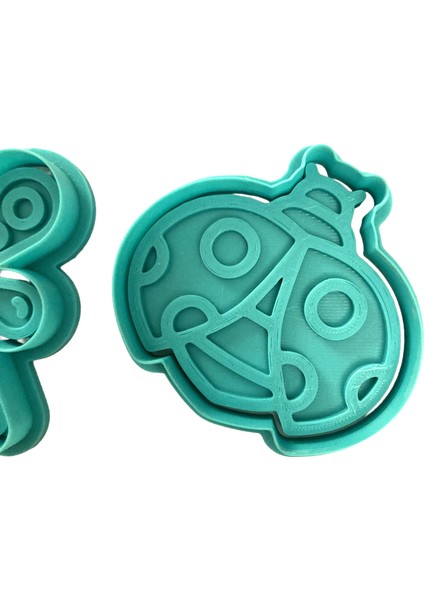 Doğa Dostları Ikili Kurabiye Kalıbı Seti | Yusufçuk ve Uğur Böceği | Bahçe Partisi | Şeker Hamuru,kil Şekillendirici indirimleri