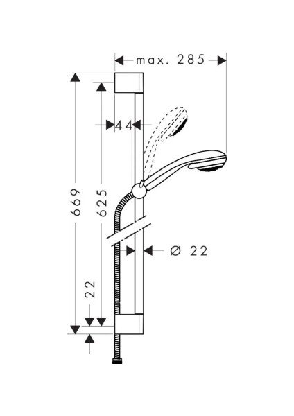 Crometta Duş Seti 85 Multi Set 0.65M 27767000 fiyatları