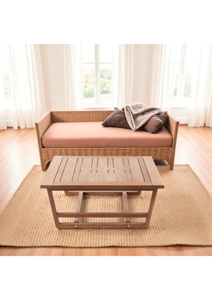 Nova K Os Iroko Bahçe Balkon Masası modelleri