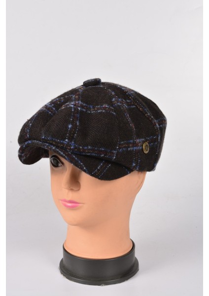 Çocuk Kışlık 8 Parca Hakiki Yün Model Peaky Blinders Kasket Şapka