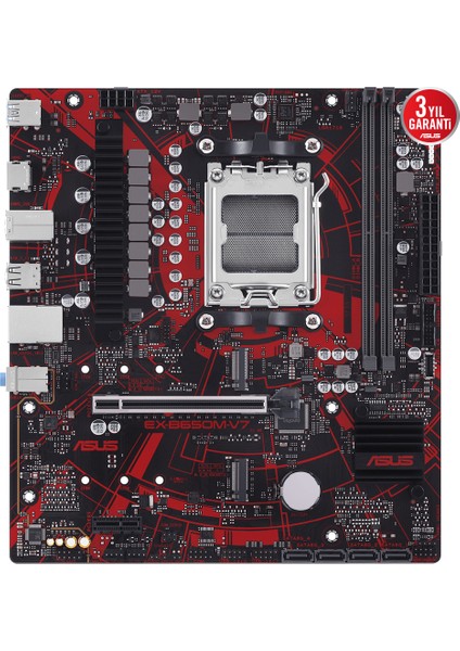 Asus EX-B650M-V7 2xddr5 Vga+Hdmı 2xm.2 Am5 Anakart