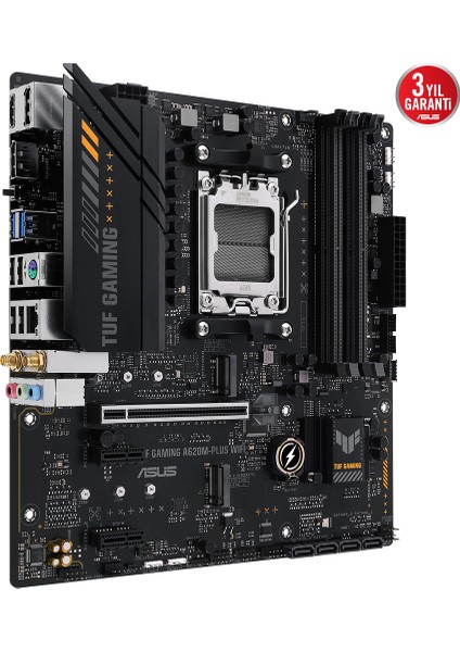 Tuf Gamıng A620M-PLUS Wıfı 4xddr5 2xdp/1xhdmı 2xm.2 Am5 Anakart modelleri