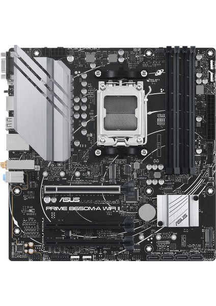 Prıme B650M-A Wıfı Iı 4xddr5 Dp+Vga+Hdmı 2xm.2 Am5 Anakart fiyatları