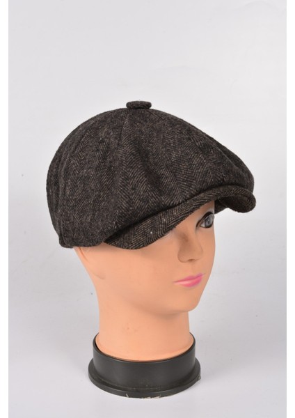 Çocuk Kışlık 8 Parca Hakiki Yün Model Peaky Blinders Kasket Şapka fırsatları