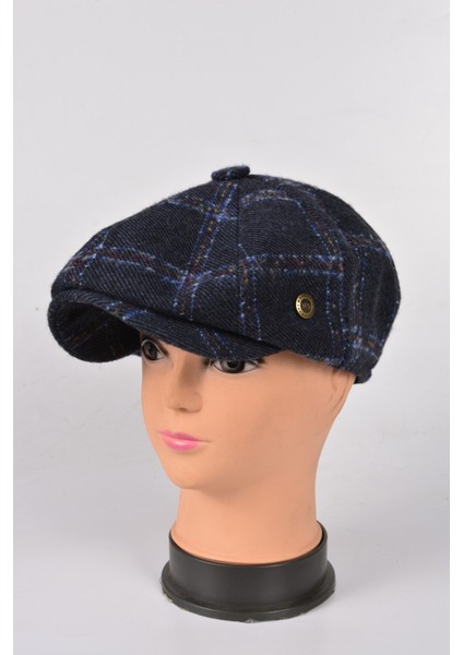 Çocuk Kışlık 8 Parca Hakiki Yün Model Peaky Blinders Kasket Şapka