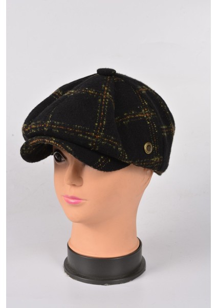 Çocuk Kışlık 8 Parca Hakiki Yün Model Peaky Blinders Kasket Şapka