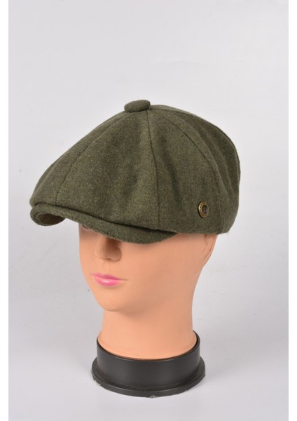 Çocuk Kışlık 8 Parca Hakiki Yün Model Peaky Blinders Kasket Şapka