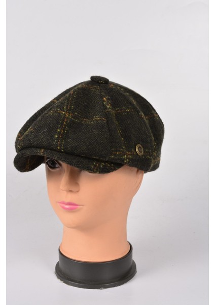 Çocuk Kışlık 8 Parca Hakiki Yün Model Peaky Blinders Kasket Şapka
