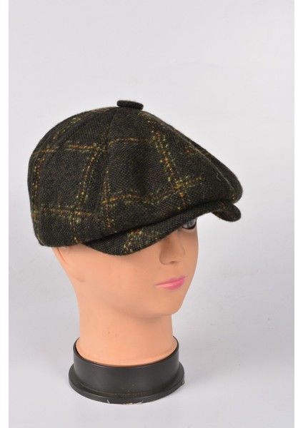 Çocuk Kışlık 8 Parca Hakiki Yün Model Peaky Blinders Kasket Şapka modelleri