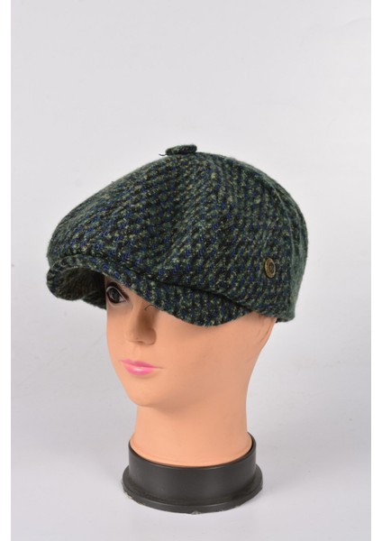 Çocuk Kışlık 8 Parca Hakiki Yün Model Peaky Blinders Kasket Şapka