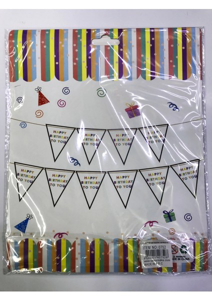 Happy Birthday To You Flama Bayrak Süs fiyatları