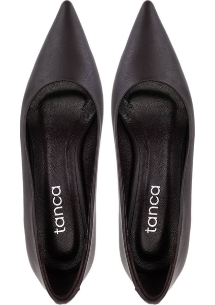 Kadın Suni Deri Kahverengi Topuklu Ayakkabı 1160 2026 Bn Ayk SK25-26 Kahve Dr indirimleri