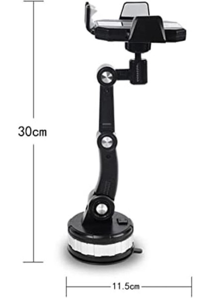 Jel Vantuzlu Cama Takılabilen Güçlü 360 Derece Dönebilen Ayarlanabilir Araç Içi Vantuzlu Telefon Tutucu modelleri