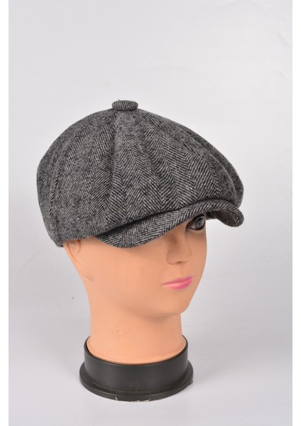 Çocuk Kışlık 8 Parca Hakiki Yün Model Peaky Blinders Kasket Şapka modelleri