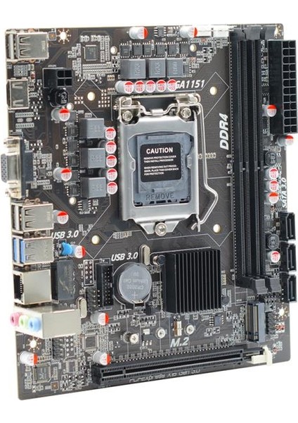 IH310C-MA6-V4 2xddr4 Vga+Hdmı 1xglan 1x M.2 Nvme Gen3 1151PIN Anakart fiyatları