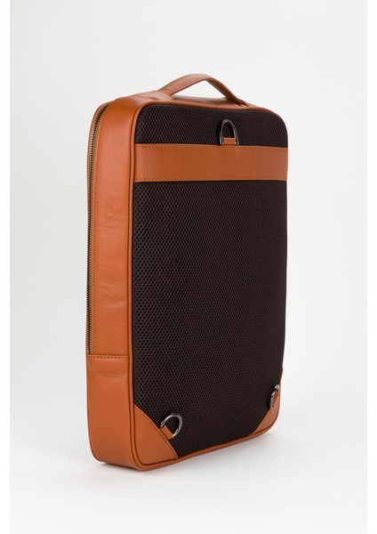 %100 Hakiki Deri 15,6 Inç Laptop & Evrak Çantası Sırt Çantası fırsatları