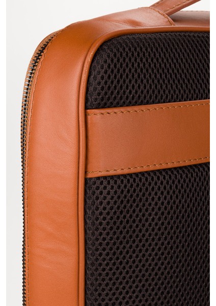 %100 Hakiki Deri 15,6 Inç Laptop & Evrak Çantası Sırt Çantası indirimleri