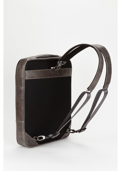 %100 Hakiki Deri 15,6 Inç Laptop & Evrak Çantası Sırt Çantası fırsatları