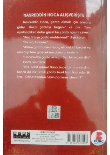 Nasreddin Hoca Fıkraları 16 Punto fiyatları