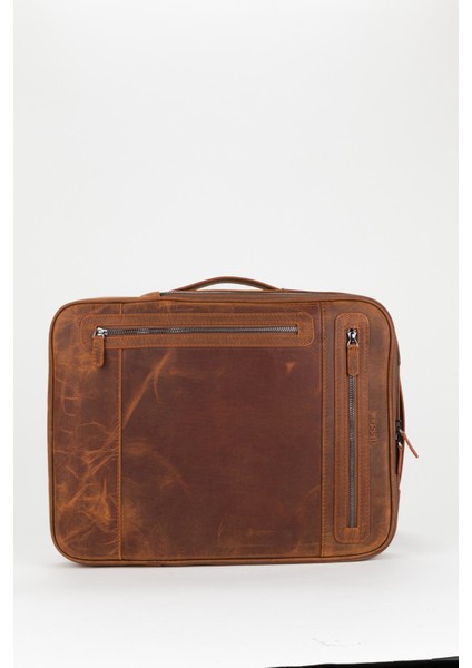 %100 Hakiki Deri 15,6 Inç Laptop & Evrak Çantası Sırt Çantası indirimleri