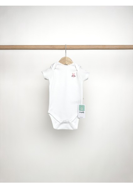 Yarım Kol Kız Bebek Çıtçıtlı Body 3'lü Set modelleri