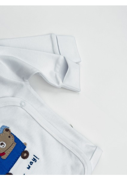 3lü Erkek Bebek Zıbın Seti fırsatları