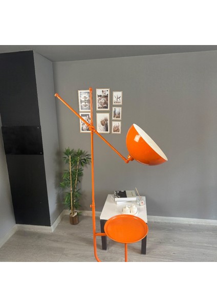 Turuncu Lambader Tepsili Makas Gövde Modern Dekoratif Metal Oturma Odası modelleri
