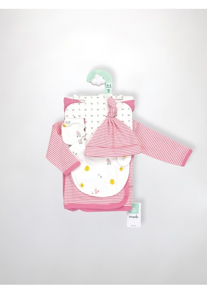 5'li Yenidoğan Kız Hastane Çıkışı Hediye Seti fiyatları