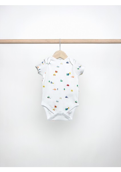 Yarım Kol Erkek Bebek Çıtçıtlı Body 3'lü Set indirimleri