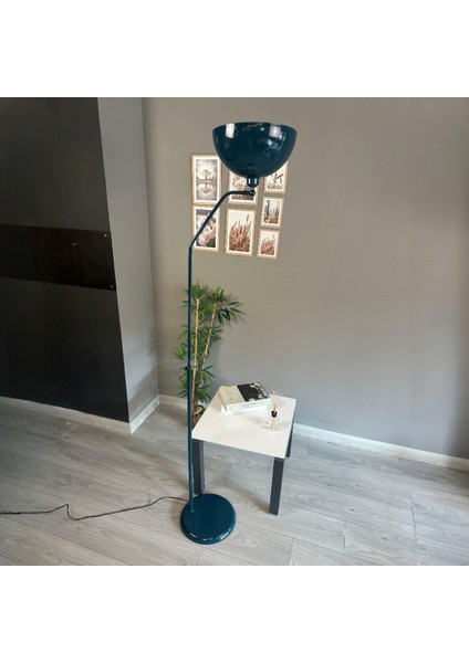 Deniz Yeşili Lambader Hareketli Başlık Modern Dekoratif Oturma Odası Çalışma Odası Zemin Lambası modelleri