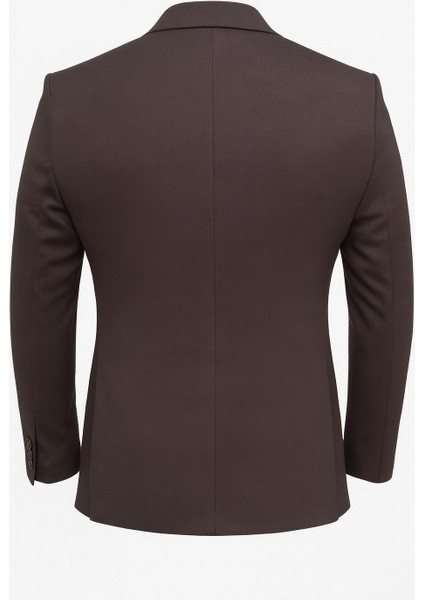 Kahverengi Erkek Slim Fit Blazer Ceket – Şık, Modern, Günlük ve Ofis Kombinlerine Uygun Tek Düğmeli Erkek Ceketi modelleri