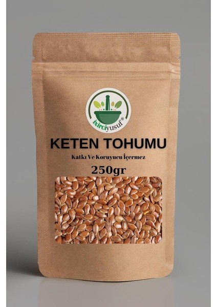 Keten Tohumu Tane 250 G – Doğal & Katkısız