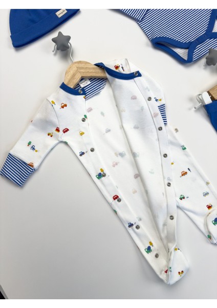 Kale 4'lü Erkek Bebek Tulum Çoklu Set