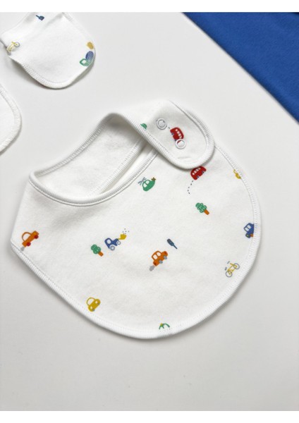 Bağlar 5'li Yenidoğan Erkek Hastane Çıkışı Hediye Seti