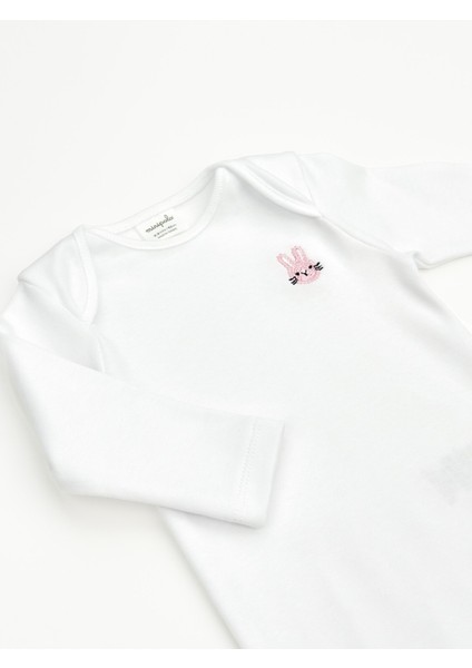 Kız Bebek Çıtçıtlı Body 3'lü Set fırsatları