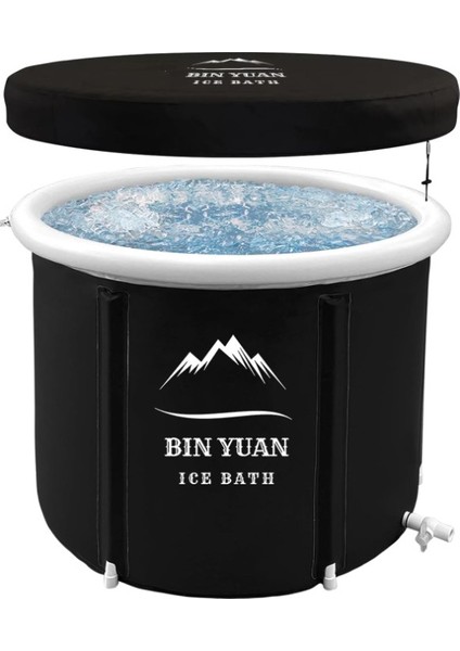 Bin Yuan Buz Küveti Yetişkinler Için Katlanabilir Küvet, Şişme Açık Soğuk Dalma Küveti, Ayaklı Küvet, Duş Kabini Için Spa Küveti modelleri