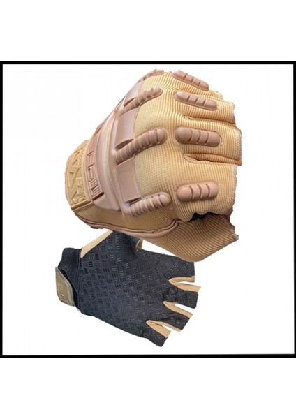 Uyguna-Yakala Parmaksız Eldiven KUM-D.031