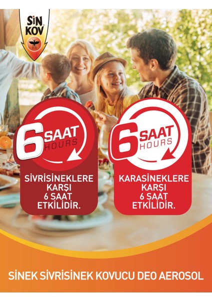 Sinek Sivrisinek Kovucu Deo Aerosol 100ML - Uzun Süre Koruma modelleri