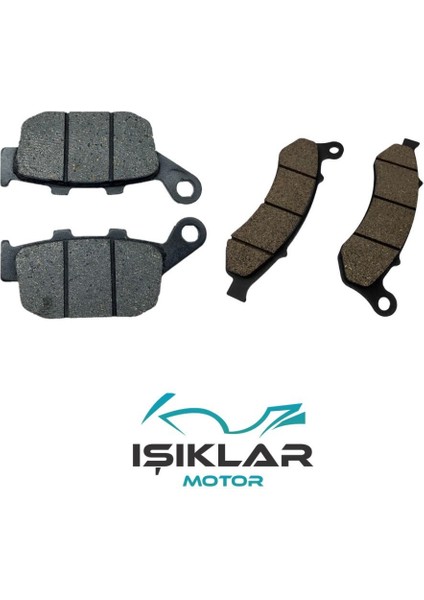 Mondial Drift L 125 Ön Arka Fren Balata Takımı IŞK0034