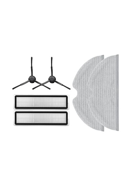 Dreame D9 Pro Robot Süpürge Uyumlu 6'lı Yedek Parça Seti