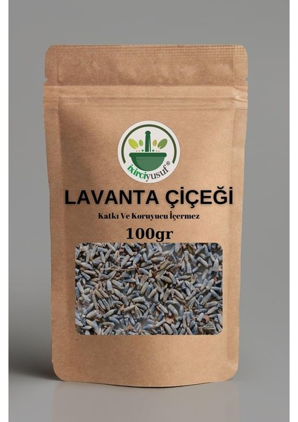 Lavanta Çiçeği Kurusu 100 G – Doğal, Elenmiş & Katkısız
