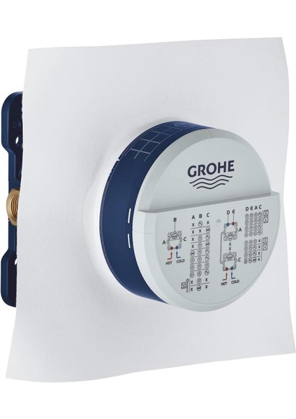 Grohtherm Smartcontrol Çift Yönlü Ankastre Termostatik Duş Bataryası modelleri