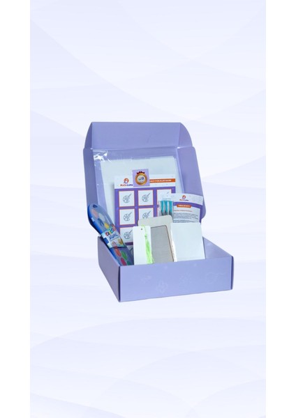 Çocuk Sulu Boya Sanat Seti | 4–8 Yaş Boyama Aktivitesi – Mutlulama