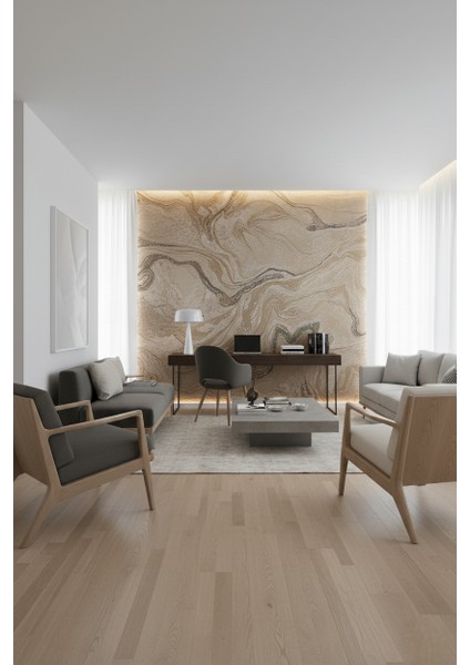 Ithal 16M2 Duvar Kağıdı 3boyutlu Mermer Desen Simli Silinebilir fiyatları