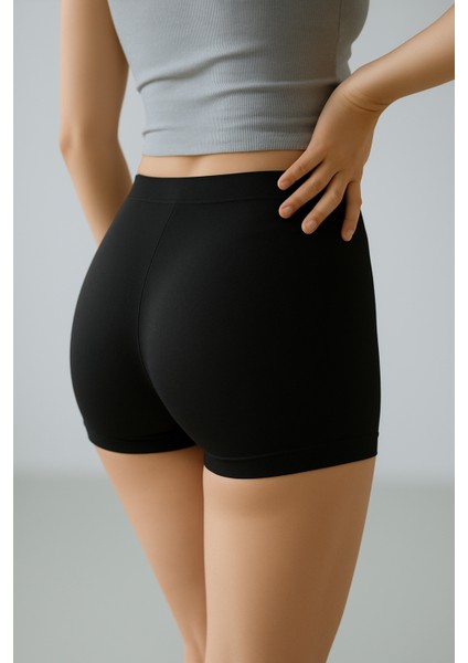 Kadın Boxer 4’lü Set – Pamuklu, Iz Yapmaz ve Nefes Alan Kumaş – Siyah Renk fiyatları