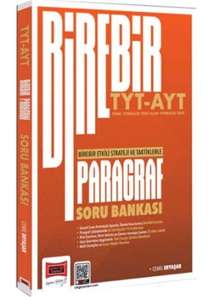 Yargı Yayınları 2026 Tyt Ayt Birebir Serisi Paragraf Soru Bankası