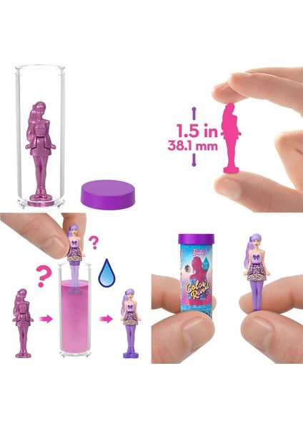 Barbie Mini Barbieland Color Reveal Bebekler HYF28 modelleri
