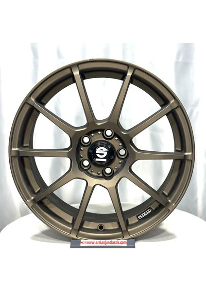 5*105*18 8.0 ET35 CH56.6 Matt Bronze Sparco