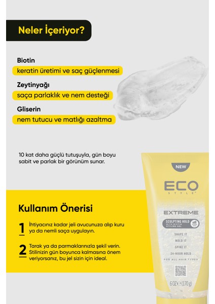 Style Extreme Mükemmel Tutuş, Biotin Içerikli, 24 Saat Etkili Parlak Tutuş, 170ML modelleri