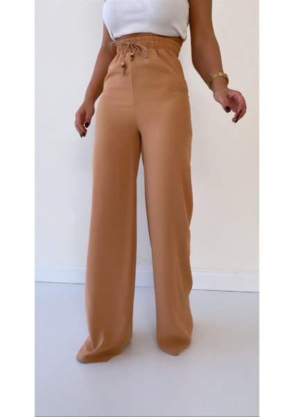 Ayrobin Keten Rahat Pantolon Yavruağzı indirimleri